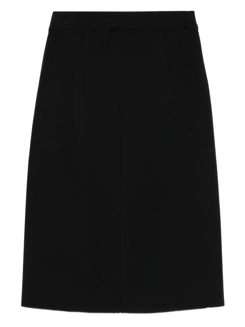 MRZ Wool Midi Skirt - Black