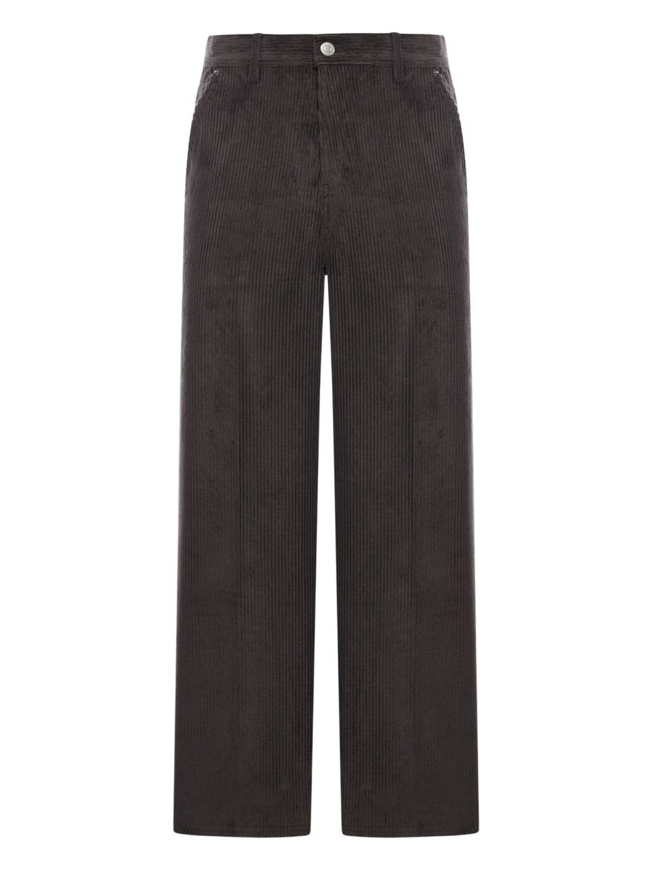 Ami Paris Cotton Trousers - Grey