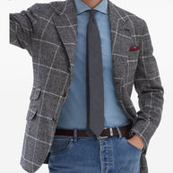 Brunello Cucinelli Wool Jacket - Blue