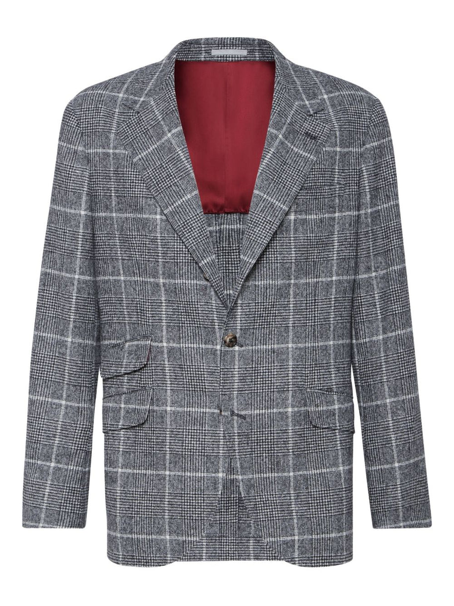Brunello Cucinelli Wool Jacket - Blue