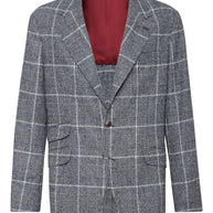 Brunello Cucinelli Wool Jacket - Blue