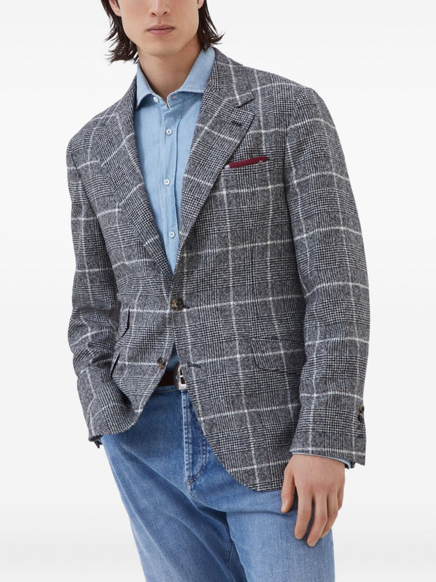 Brunello Cucinelli Wool Jacket - Blue