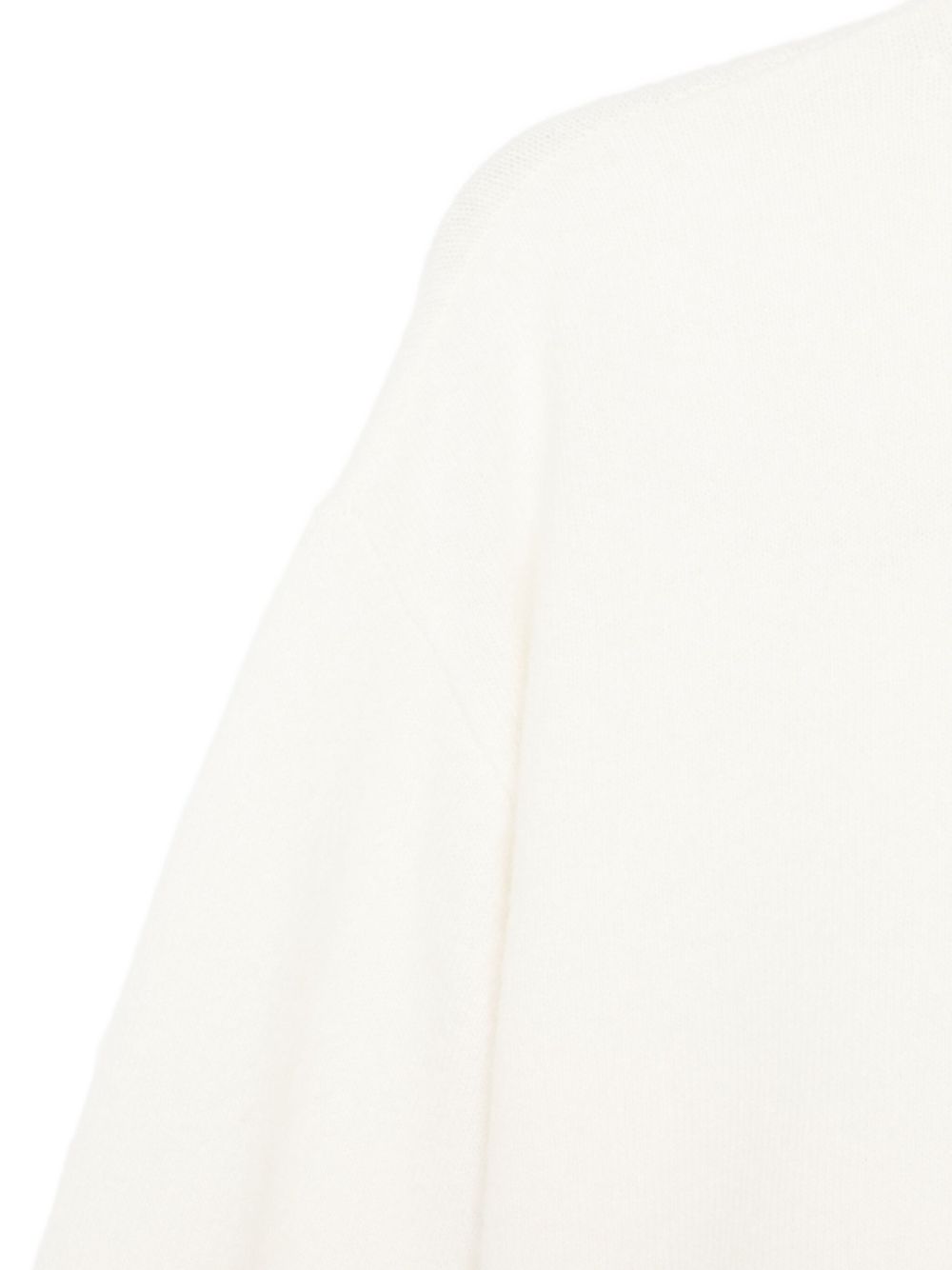 MRZ High Neck Sweater - White