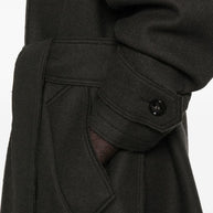 Ami Paris Wool Coat - Grey