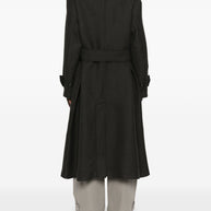 Ami Paris Wool Coat - Grey