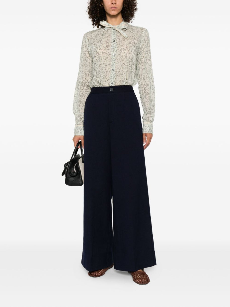 Forte Forte Trousers Blue