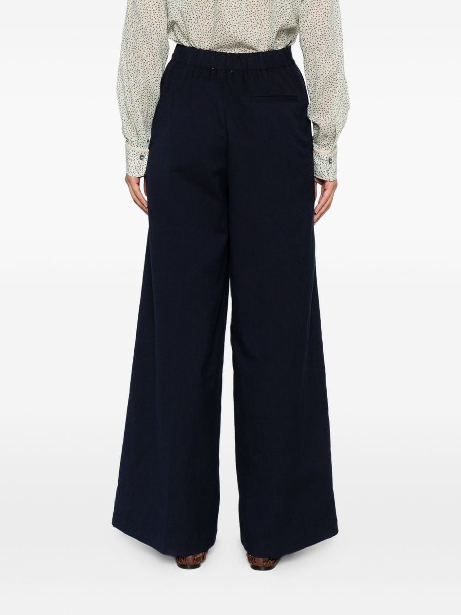 Forte Forte Trousers Blue