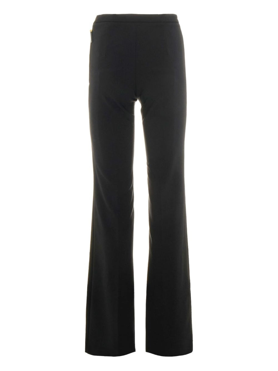 Elisabetta Franchi Flared Trousers Black