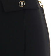 Elisabetta Franchi Flared Trousers Black