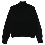 MRZ High Neck Sweater - Black