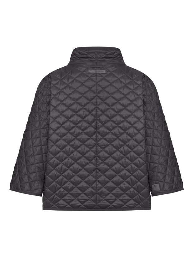 MAX MARA THE CUBE Quilted Nylon Cape - Black
