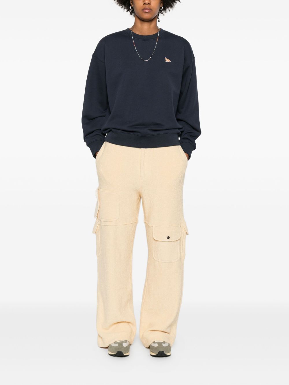 Maison Kitsuné MAISON KITSUNE' Sweaters Blue