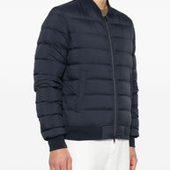 Herno L'Aviatore Short Down Jacket - Blue