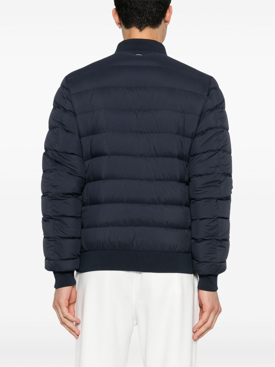 Herno L'Aviatore Short Down Jacket - Blue