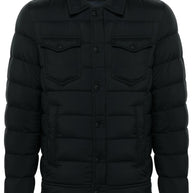 Herno La Denim Nylon Jacket Black