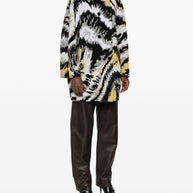 Missoni Wool Caban Coat - Black