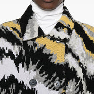 Missoni Wool Caban Coat - Black