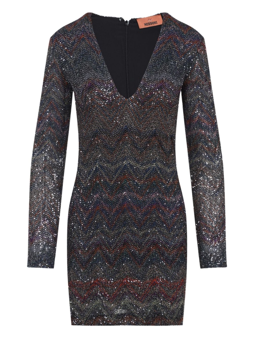 Missoni Sequin Embellished Knit Mini Dress