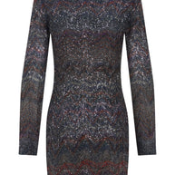 Missoni Sequin Embellished Knit Mini Dress