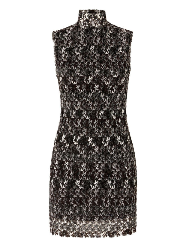 Missoni Sleeveless Floral Lace Short Dress