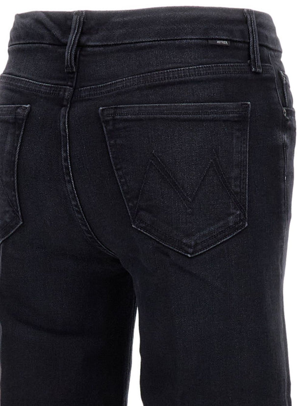 Mother The Roller Sneak Jeans Blue