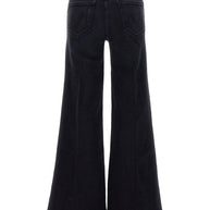 Mother The Roller Sneak Denim Jeans