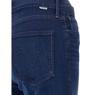 Mother The Twister Sneak Denim Jeans - Blue