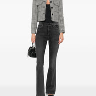 Mother The Weekender Denim Jeans - Grey