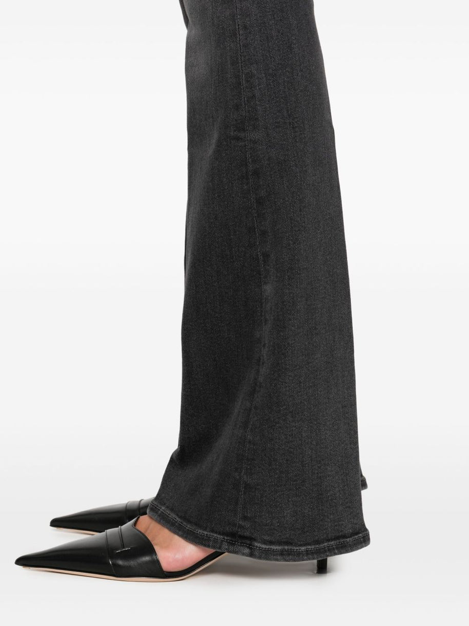 Mother The Weekender Denim Jeans - Grey