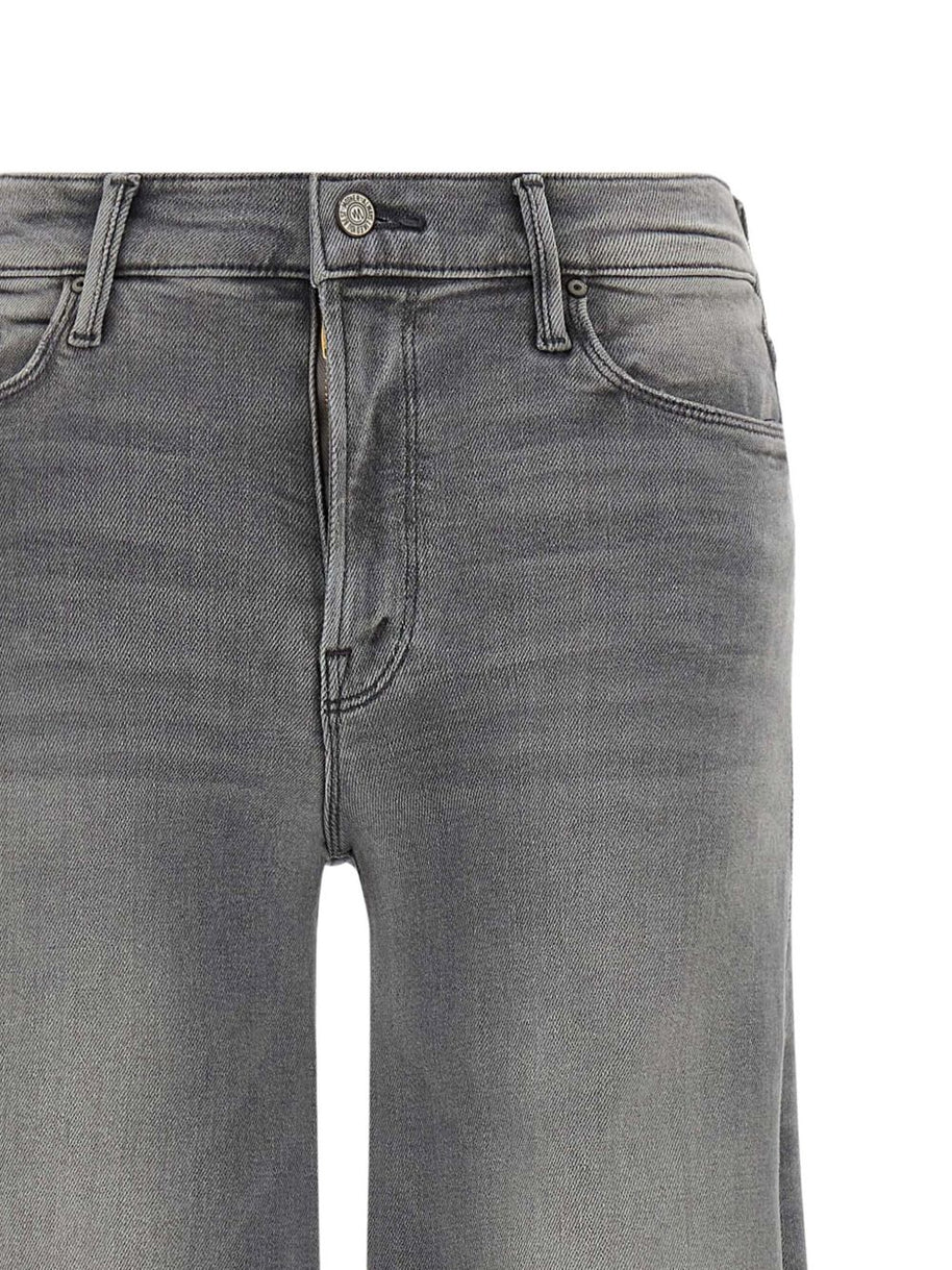 Mother The Twister Heel Denim Jeans - Grey