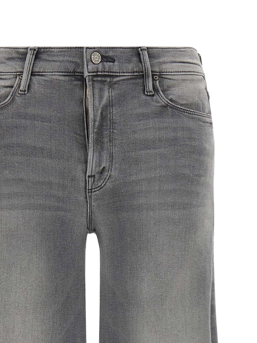 Mother The Twister Heel Denim Jeans - Grey