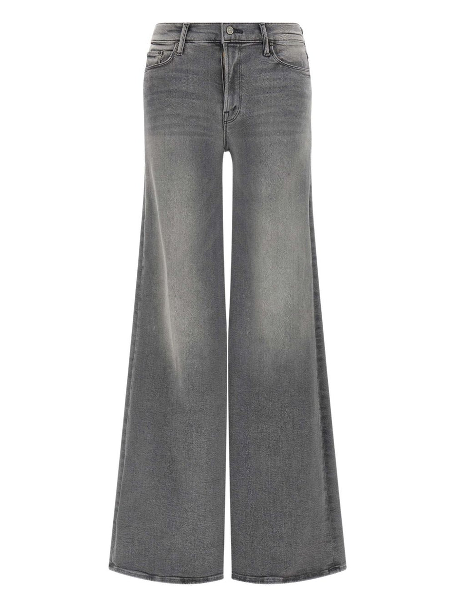 Mother The Twister Heel Denim Jeans - Grey