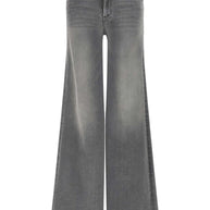Mother The Twister Heel Denim Jeans - Grey