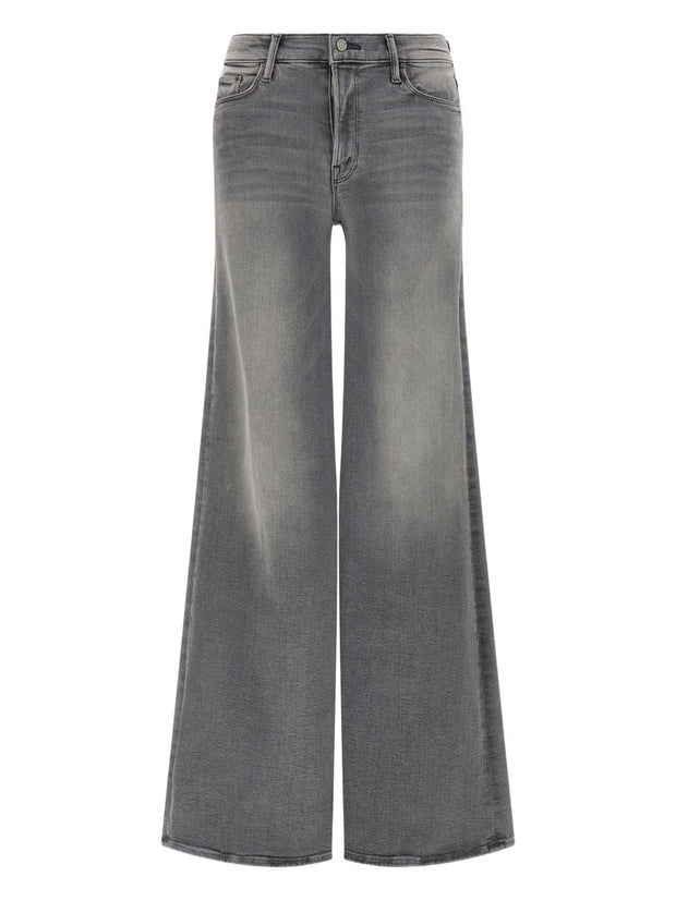 Mother The Twister Heel Denim Jeans - Grey