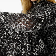 Missoni High Neck Wool Blend Long Dress