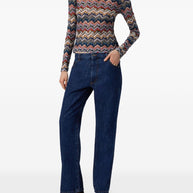Missoni Wool Blend Roll-neck Sweater