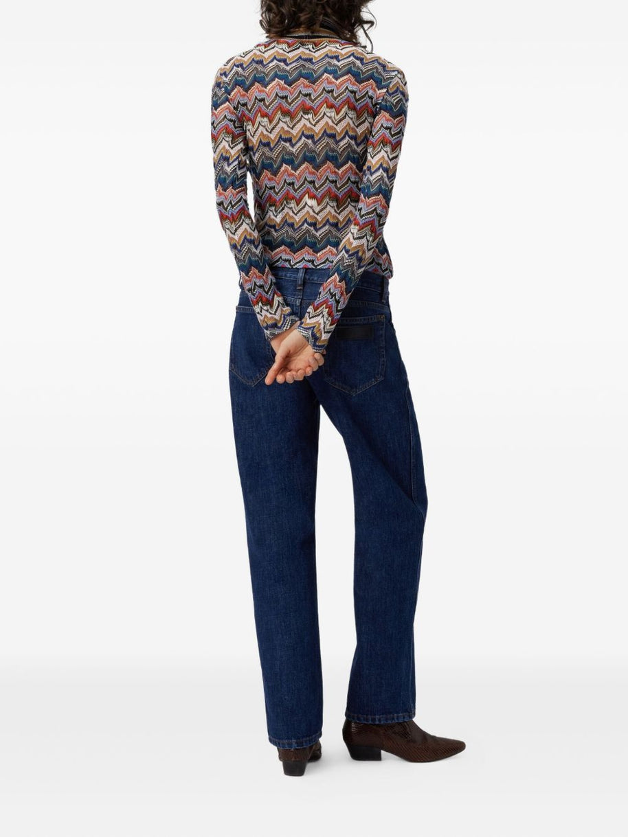 Missoni Wool Blend Roll-neck Sweater