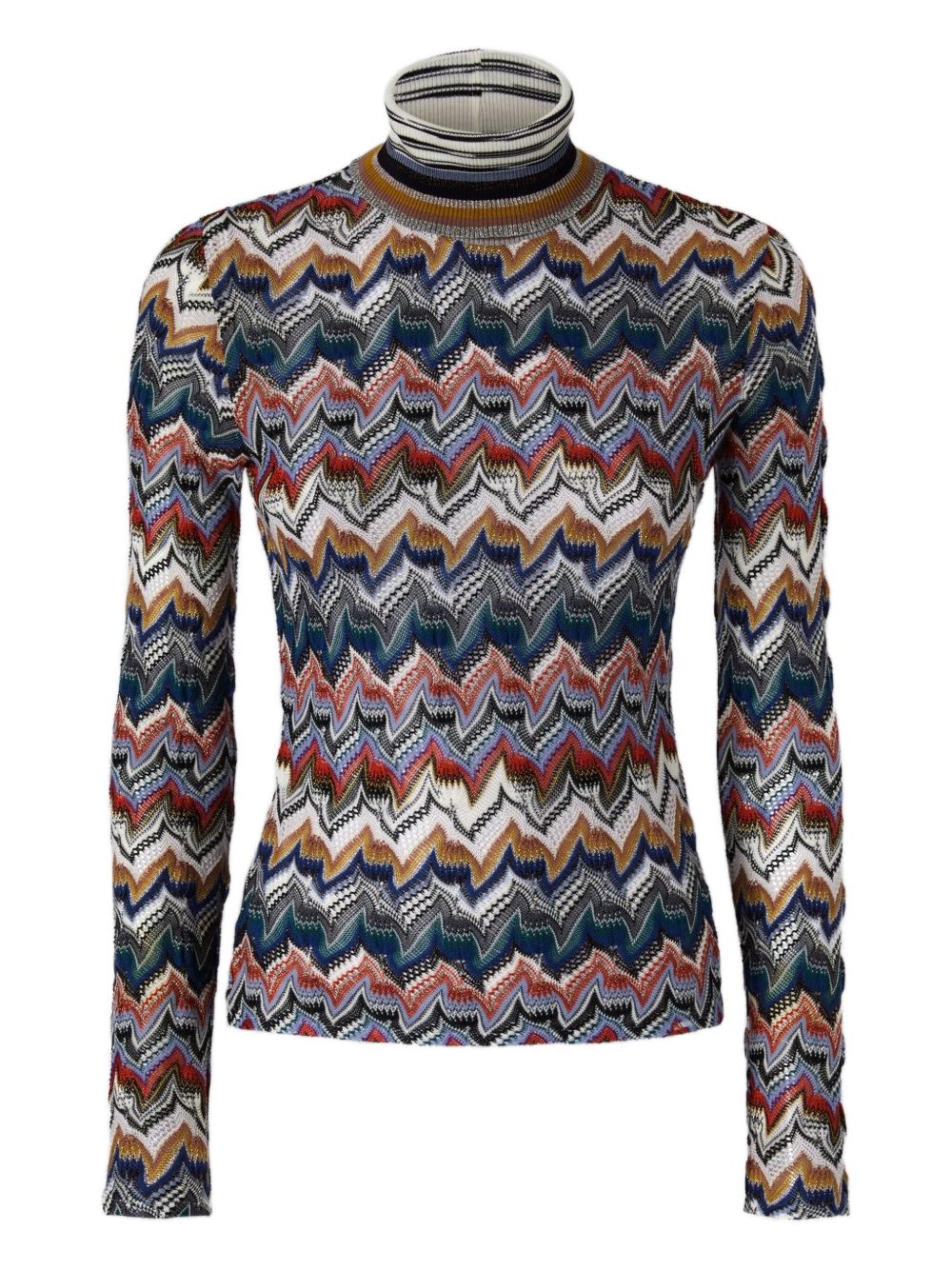Missoni Wool Blend Roll-neck Sweater