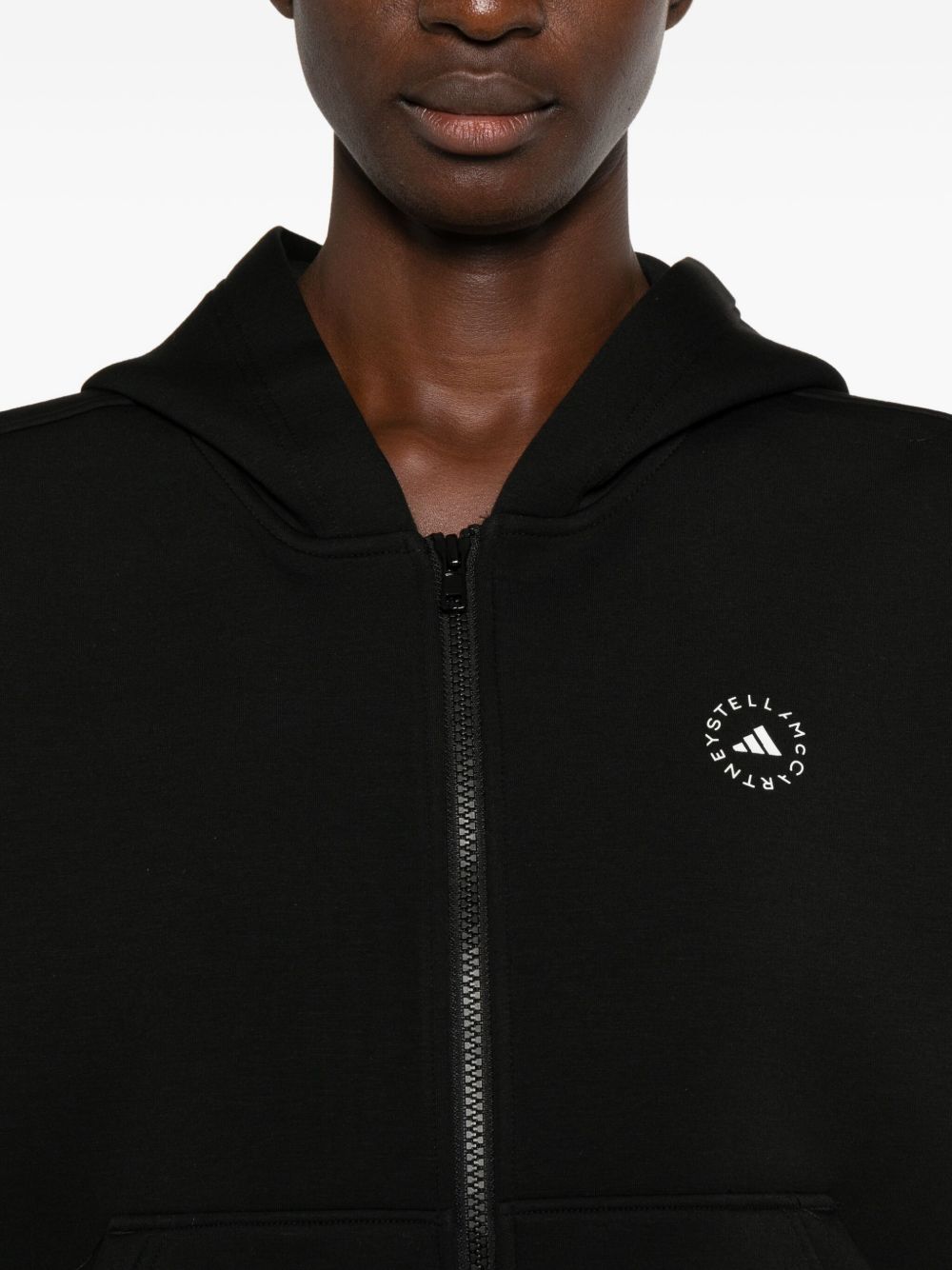 Adidas By Stella McCartney Hooded Sweatshirt - Black