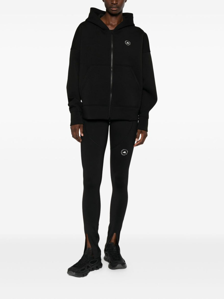 Adidas By Stella McCartney Hooded Sweatshirt - Black