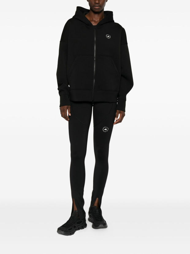 Adidas By Stella McCartney Hooded Sweatshirt - Black