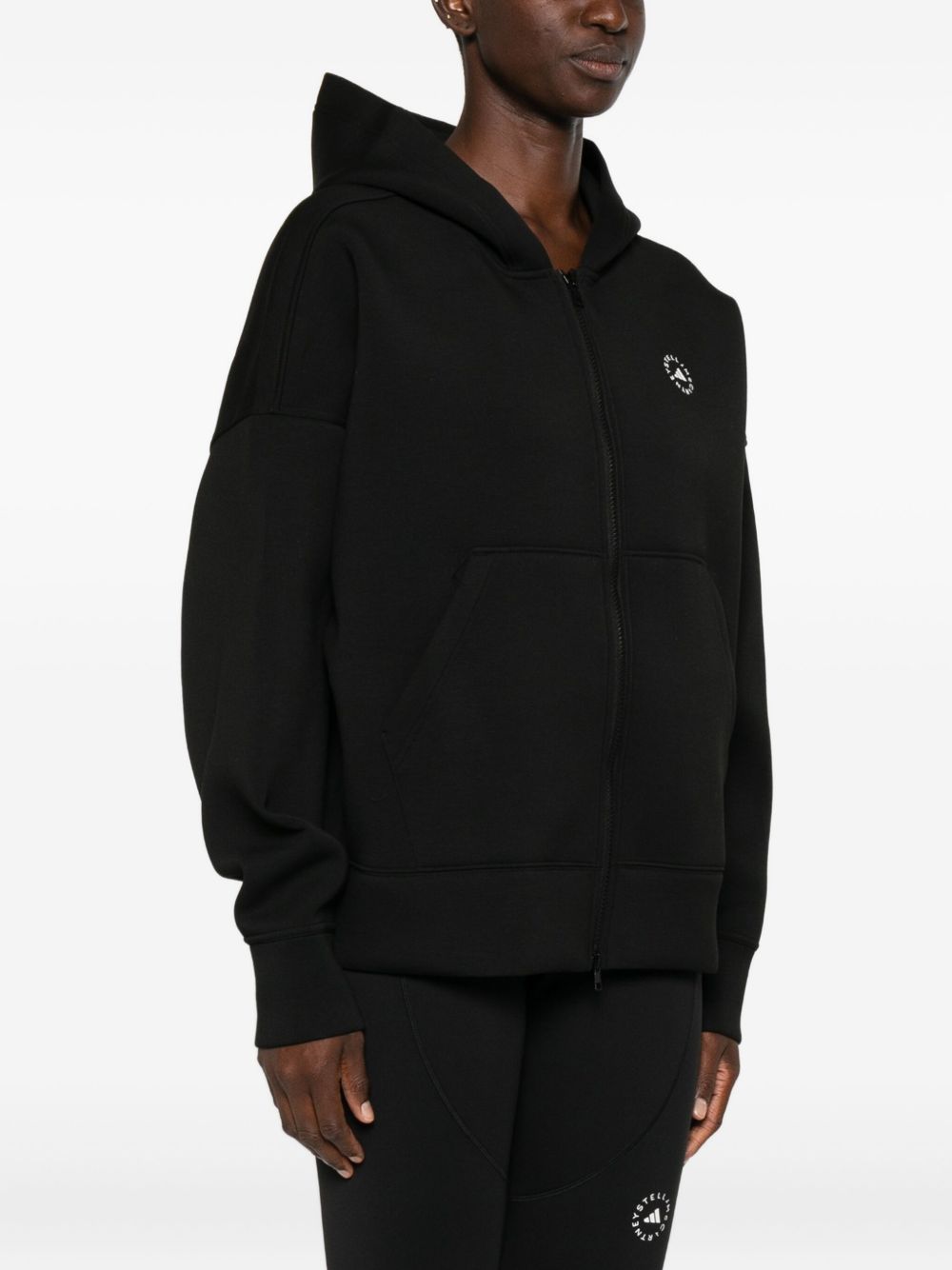 Adidas By Stella McCartney Hooded Sweatshirt - Black