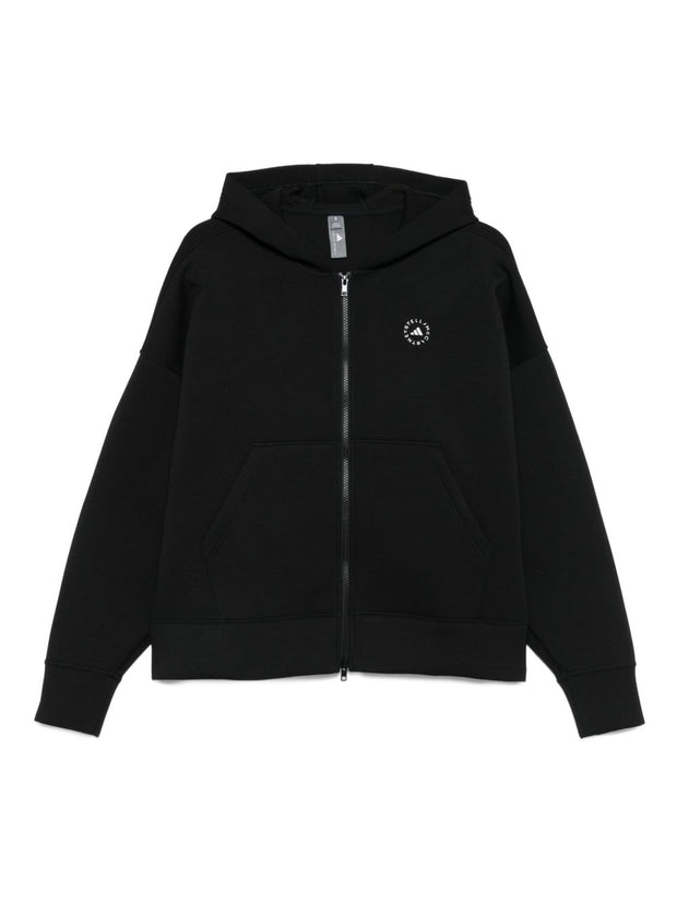 Adidas By Stella McCartney Hooded Sweatshirt - Black