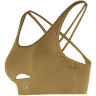 Adidas By Stella McCartney Logo Sports Bra - Brown