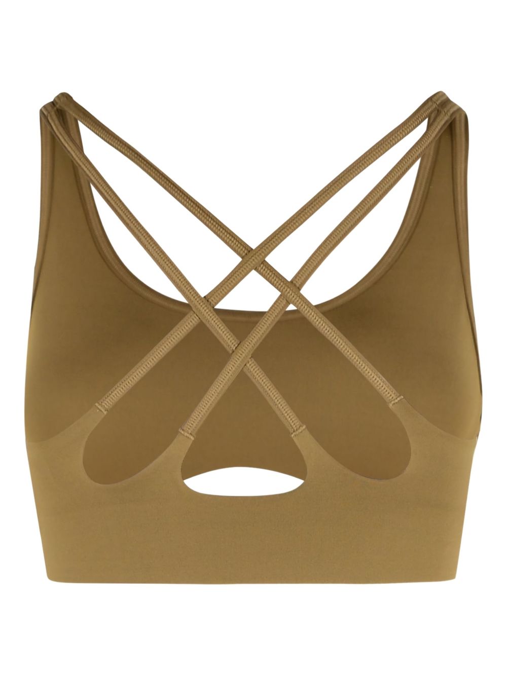 Adidas By Stella McCartney Logo Sports Bra - Brown