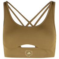 Adidas By Stella McCartney Logo Sports Bra - Brown