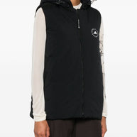 Adidas By Stella McCartney Hooded Vest - Black