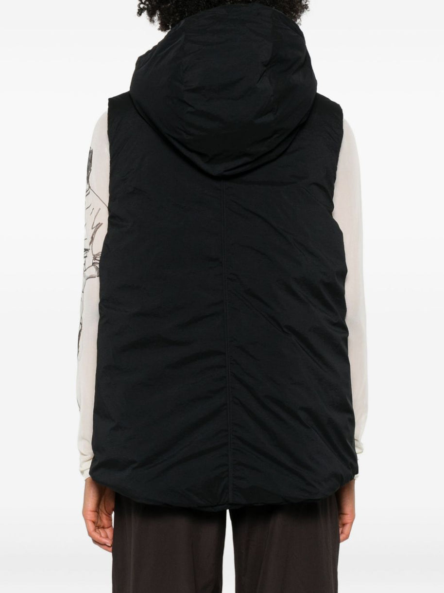 Adidas By Stella McCartney Hooded Vest - Black