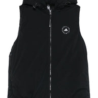 Adidas By Stella McCartney Hooded Vest - Black