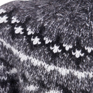 Parosh High Neck Wool Blend Sweater - Grey